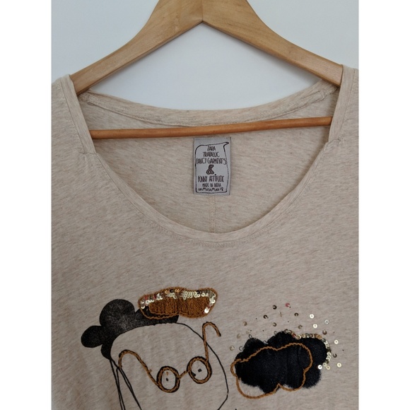Zara Trafaluc Fancy Garments Tee - Picture 2 of 4